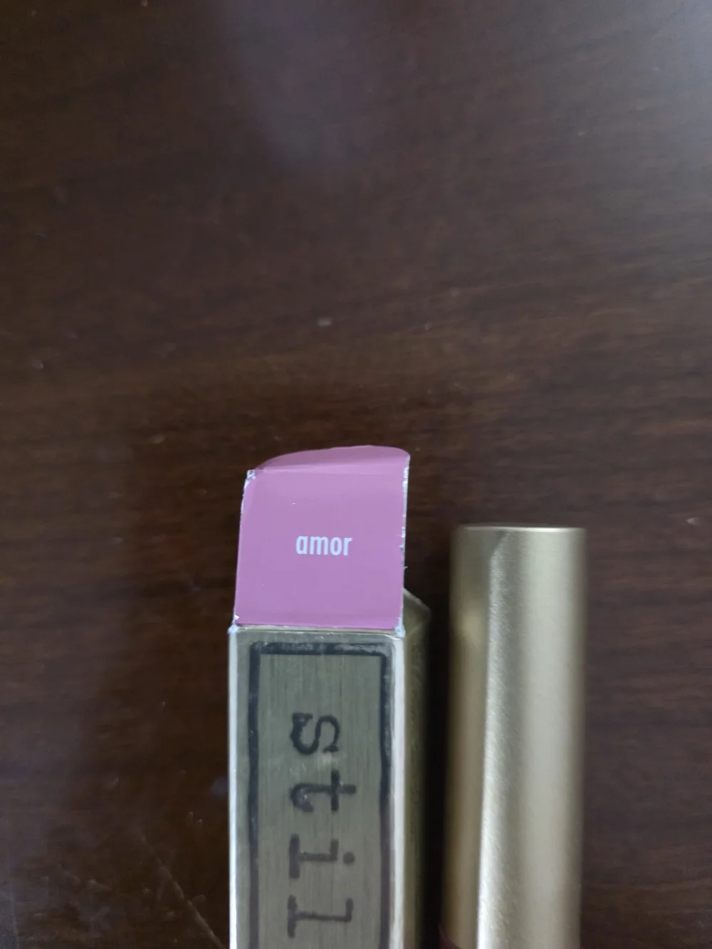 Stila Plumping Lip Glaze Amor — Sheer Berry Pink Gloss/ Amor